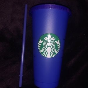 Starbucks 2020 Cobalt Blue Changing Color Cup 💙💜